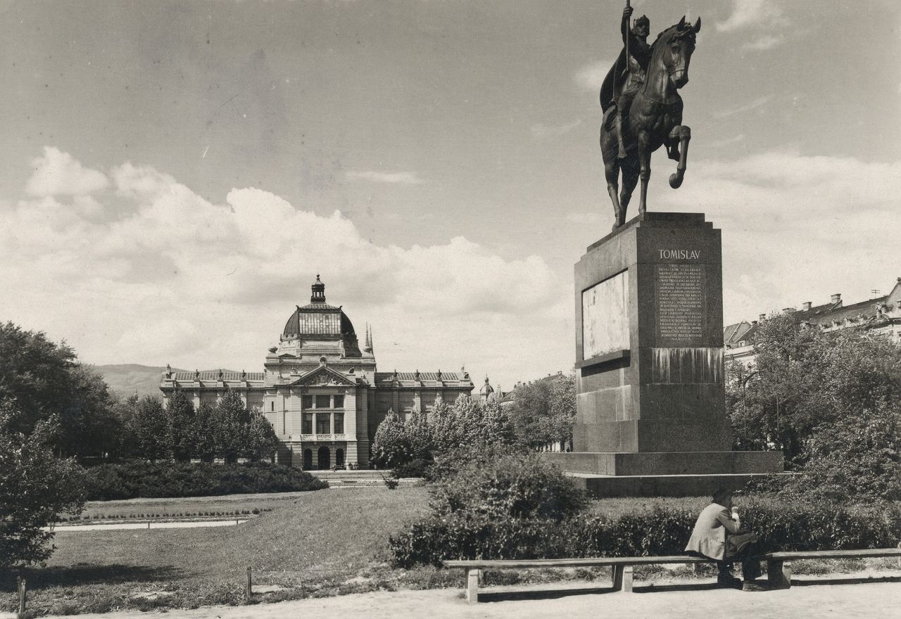 Trg kralja Tomislava oko 1955. godine